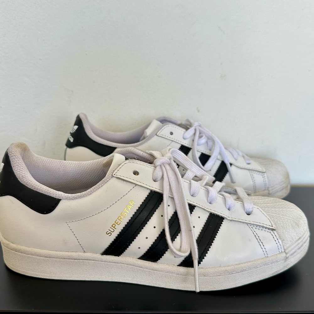 Adidas Superstars, Men’s Size 9.5